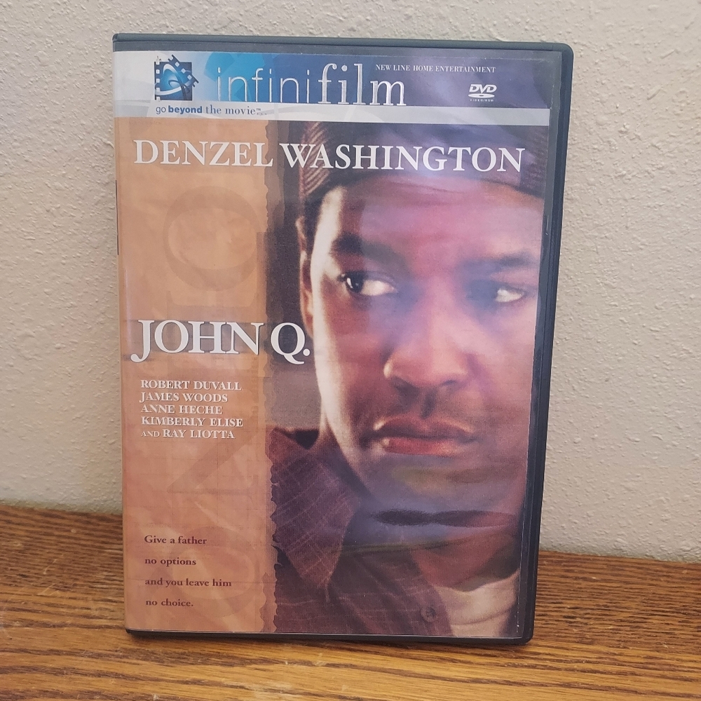 John Q (DVD, 2002) Pre-Owned Tested Working Great Condition Good Movie